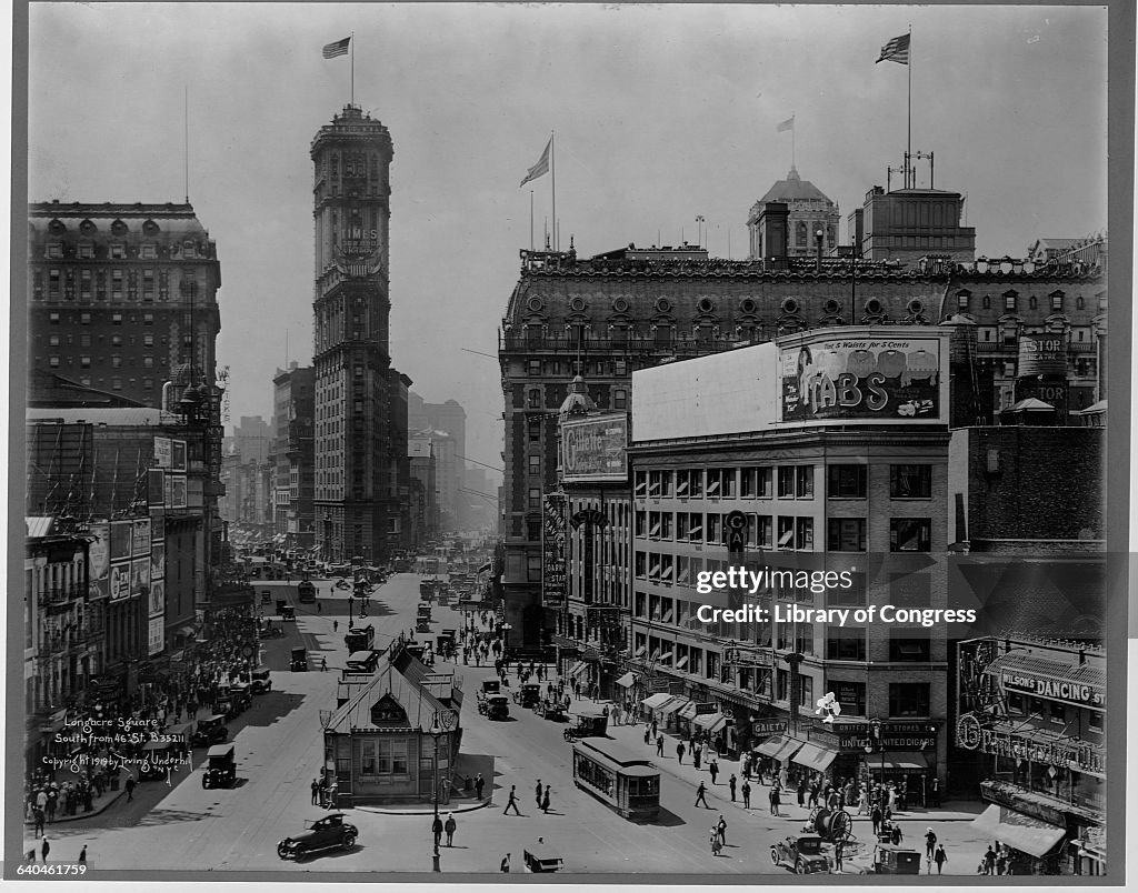 Times Tower and Longacre Square, New York