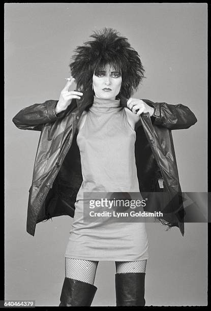 Siouxsie Sioux of Souxsie and The Banshees