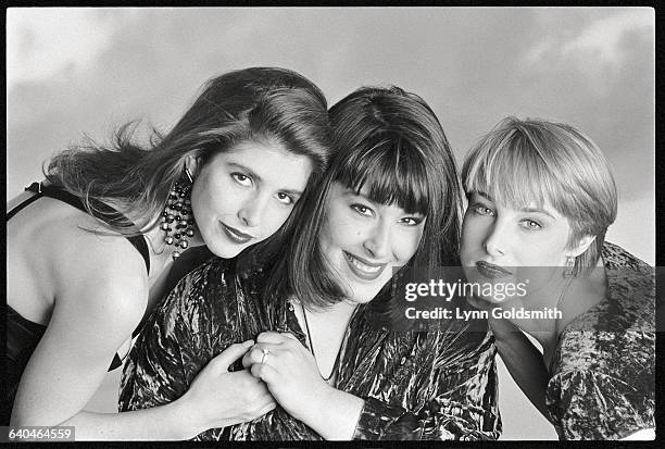 Wilson Phillips with L-R: Wendy Wilson, Carnie Wilson, Chynna Phillips.