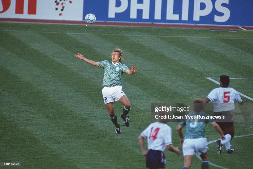 Jurgen Klinsmann in Action