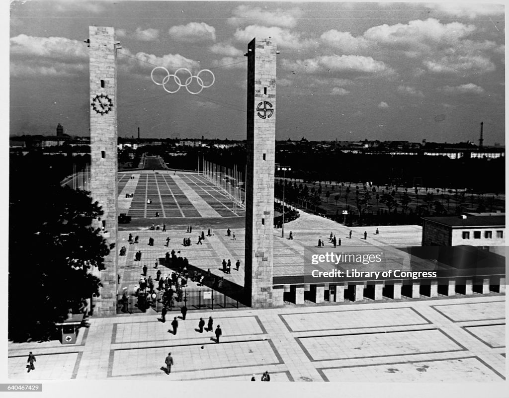 Gate of Reichssportfeld, 1936 Olympic Games