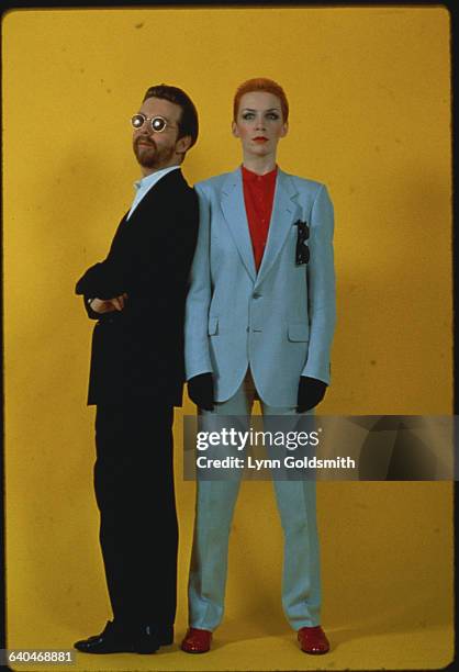 Dave Stewart and Annie Lennox of the Eurythmics