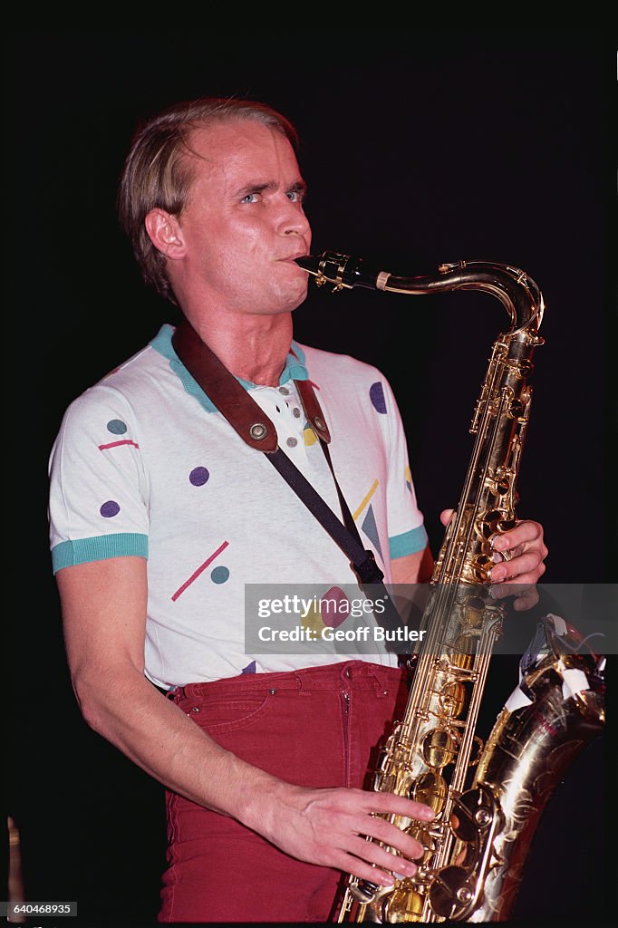 Greg Ham of Men at Work Playing Saxophone
