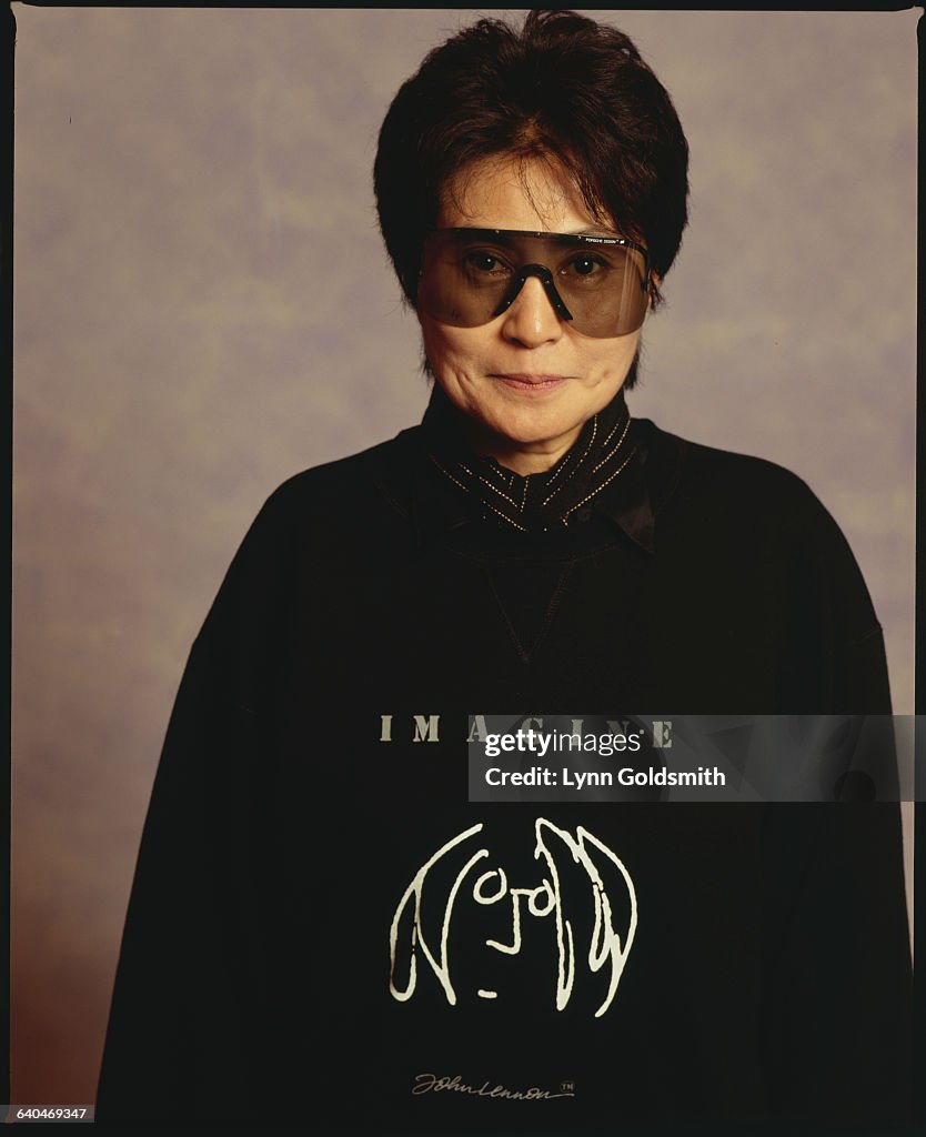 Yoko Ono with Sunglasses