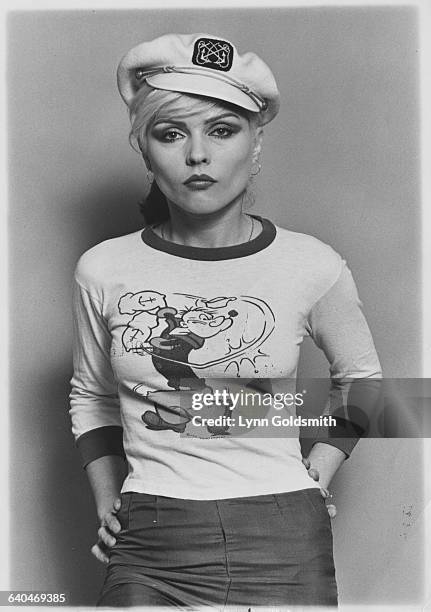 Debbie Harry of Blondie, circa 1980.