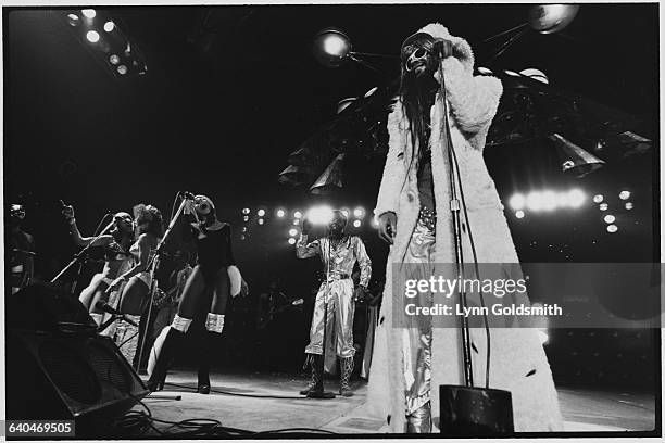 George Clinton and the P-Funk All-Stars on Stage