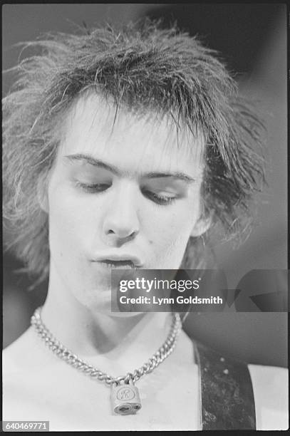 Sid Vicious of The Sex Pistols