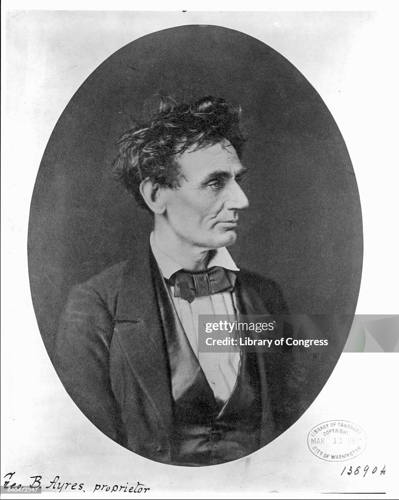 Studio Portrait of Abraham Lincoln