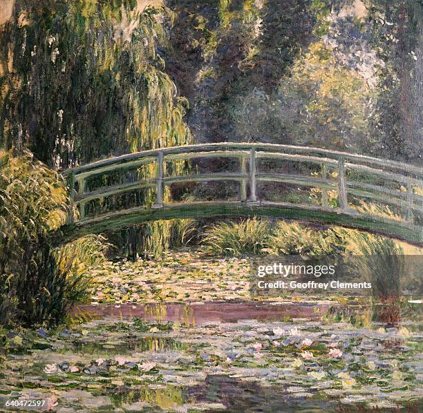 The Japanese Footbridge, Giverny by Claude Monet