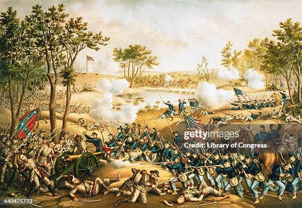 The Battle of Cold Harbor by Kurz and Allison