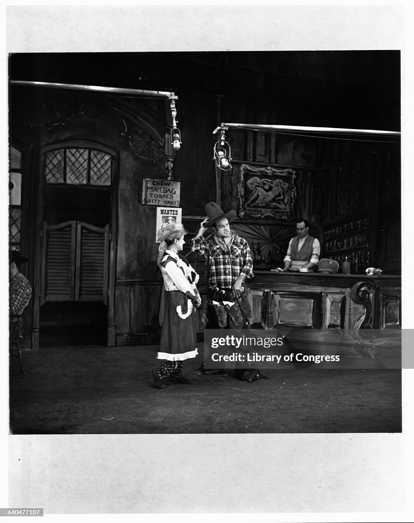 Beatrice Lillie and Bob Hope on Star-Spangled Revue