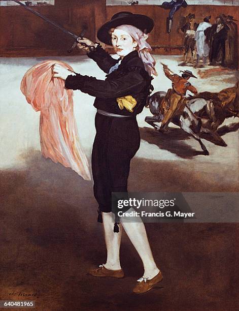 Mademoiselle Victorine in the Costume of an Espada by Edouard Manet