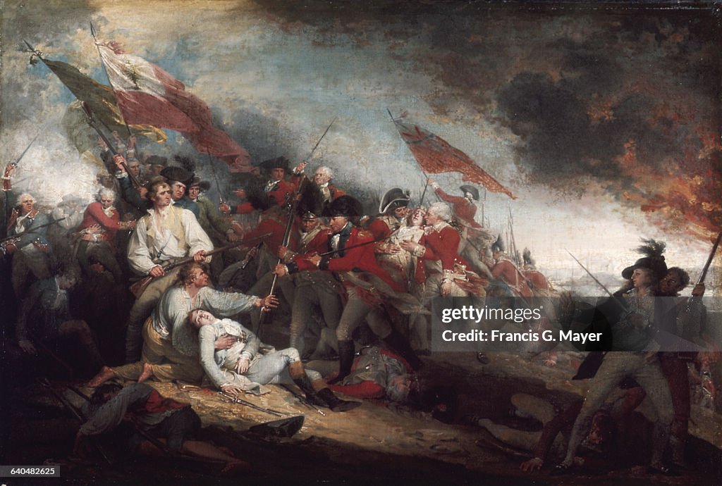 The Death of General Warren at the Battle of Bunker Hill, June 17, 1775 by John Trumbull