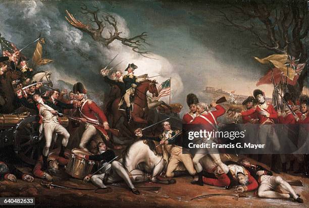 The Death of General Mercer at the Battle of Princeton, January 3, 1777 by John Trumbull
