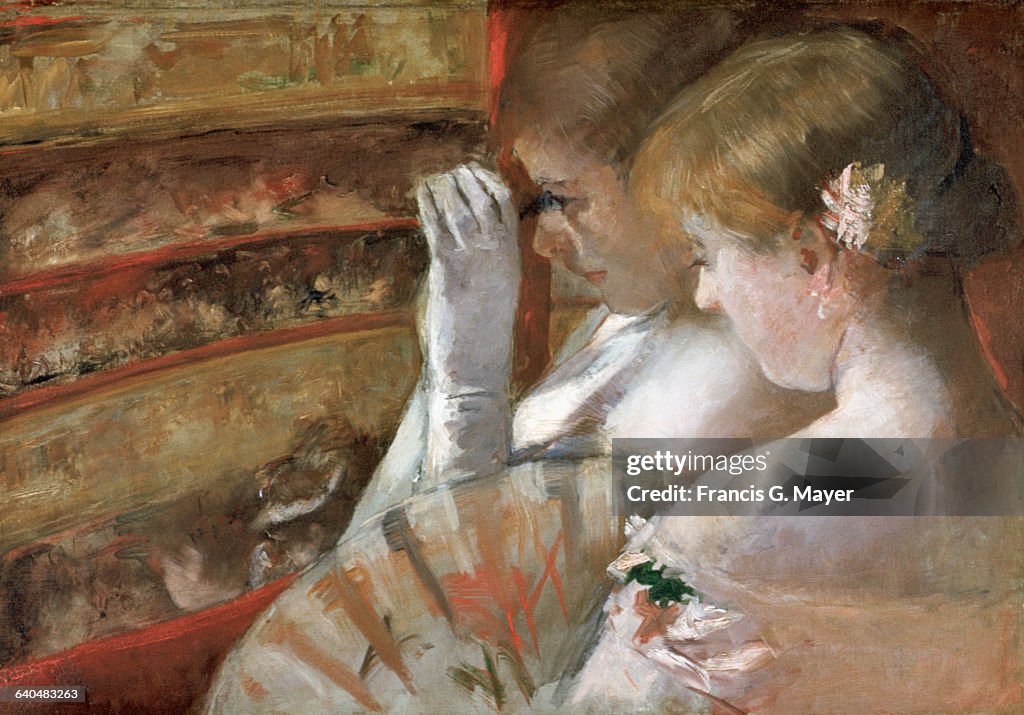 In the Box by Mary Cassatt