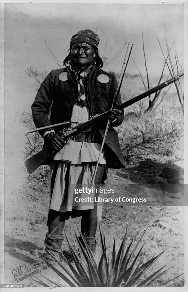 Geronimo's Rifle Geronimo the Apache Chief who lead the resistance against U.S. policy ...