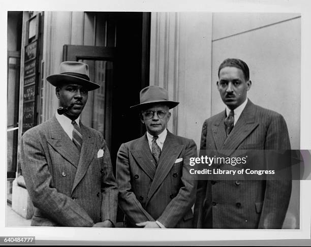 Roy Wilkins, Walter White, and Thurgood Marshall
