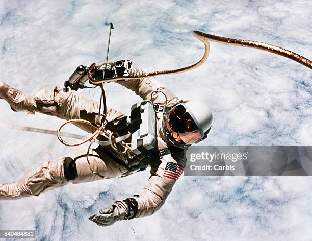 The first spacewalk in US history was made by astronaut Edward H. White during the Gemini 4 mission, on June 3, 1965.