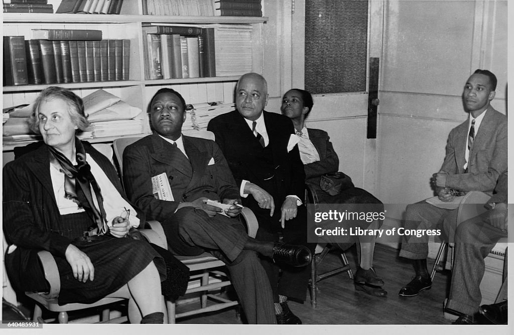 Amy Spingarn, Ella Baker and Others Meet