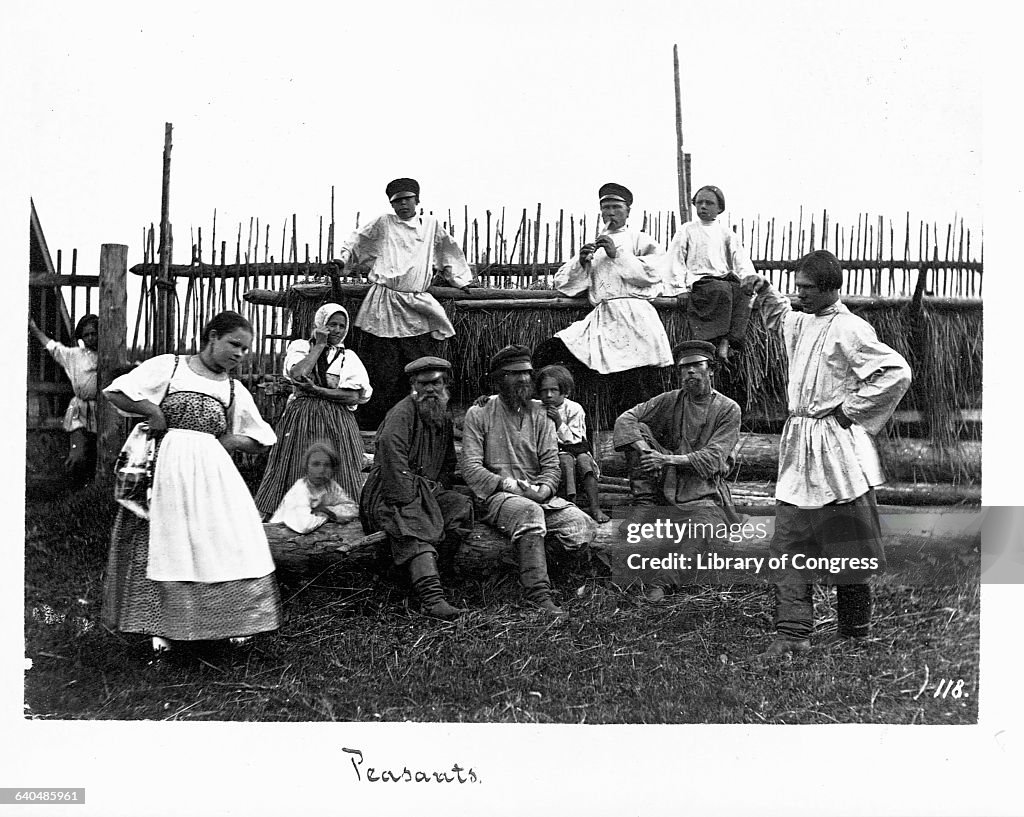 19th-Century Russian Peasants