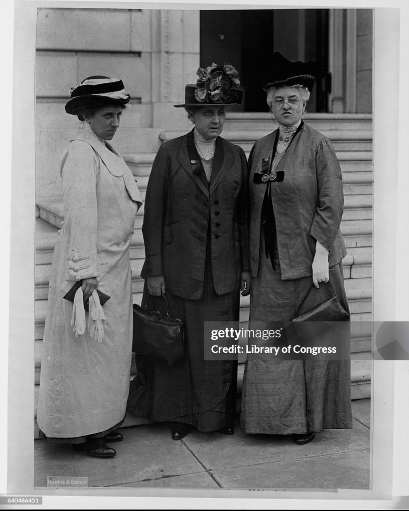 Julia Lathrop, Jane Addams and Mary McDowell