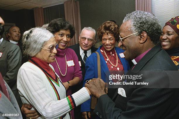 Desmond Tutu and Rosa Parks