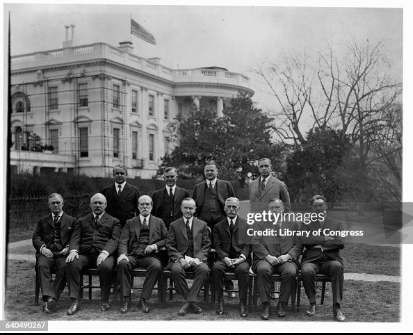 Coolidge and First-Term Cabinet