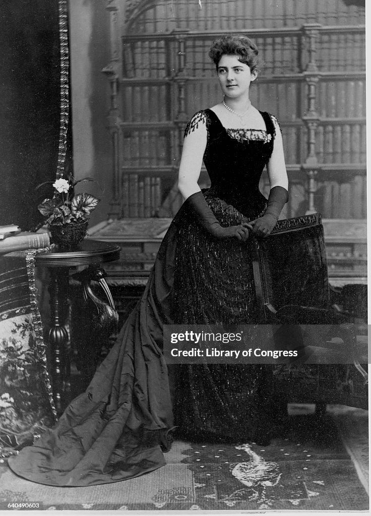 Frances Folsom Cleveland in Gown