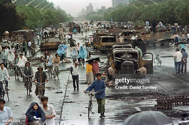 Walking Through Tiananmen Square Aftermath