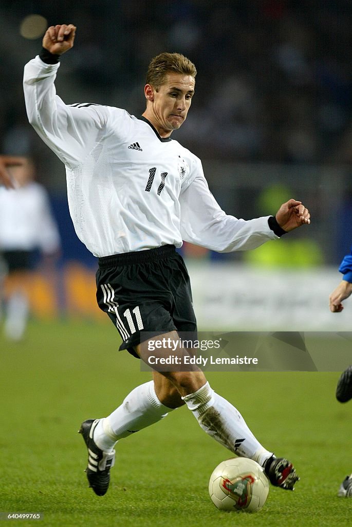 Soccer Euro 2004 Qualifying Round: Germany vs Iceland