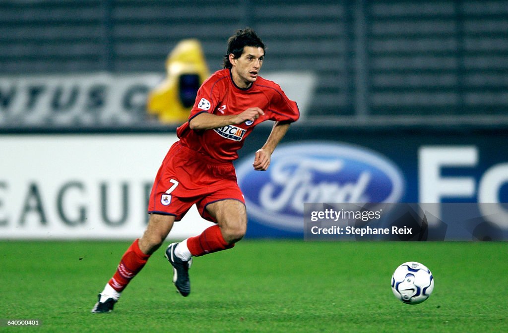 European Soccer Champions League: Juventus vs. Real Sociedad