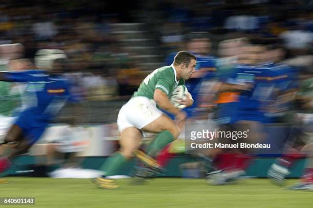 Rugby, World Cup 2003, Quarter Finals, France vs Ireland. Kevin Maggs . Rugby, Coupe du monde 2003, Quart de Finale, France contre Irlande. Kevin...