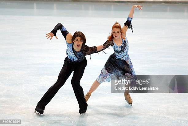 17th Ice Skating Lalique Trophy. Free Dance. Roxanne Petetin and Mathieu Jost . 17e Trophee Lalique de Patinage Artistique. Programme Libre Danse sur...