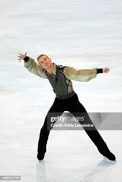 17th Ice Skating Lalique Trophy. Men free program. Kevin Van Der Perren finish at the second place. 17e Trophee Lalique de Patinage Artistique....