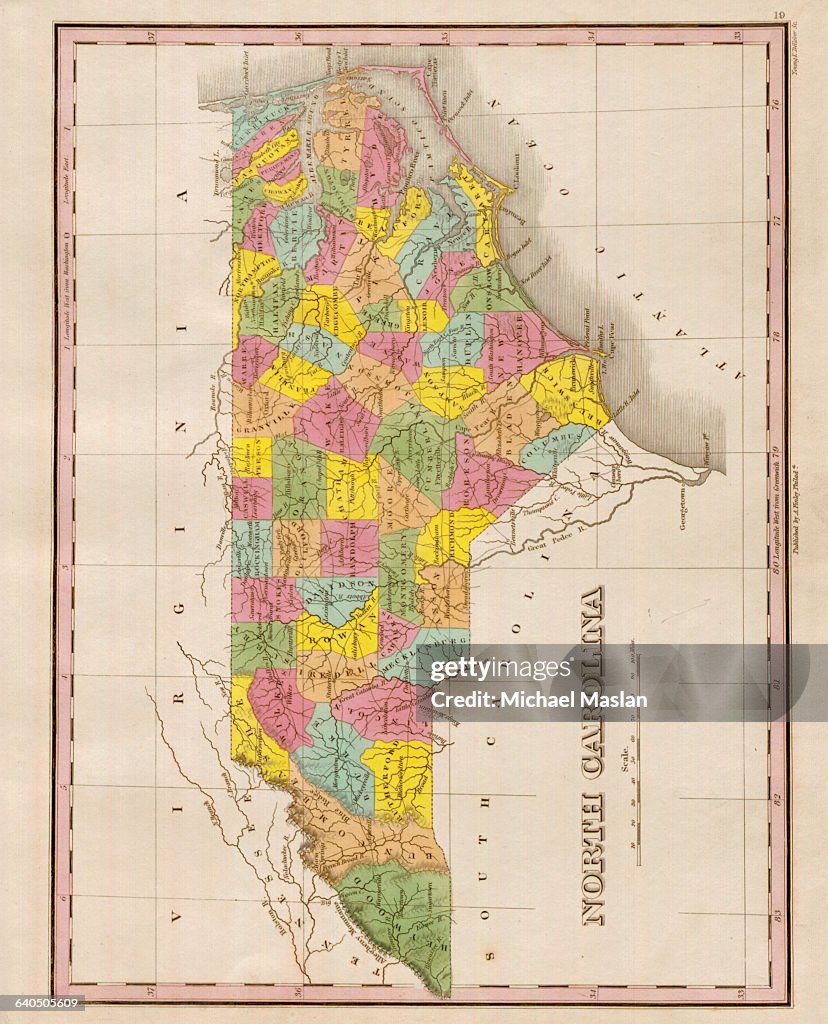 Map of North Carolina