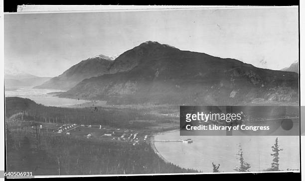 Haines, Alaska, on a peninsula between the Chilkoot and Chilkat inlets.