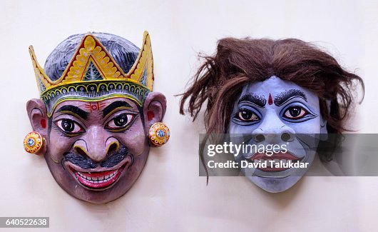 Masks of Mythological Character Masks of Mythological Character