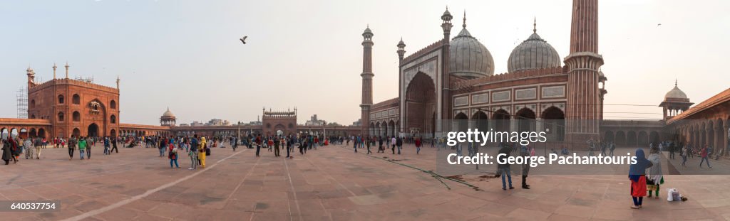 Jama Masjid mosque, New Delhi, India