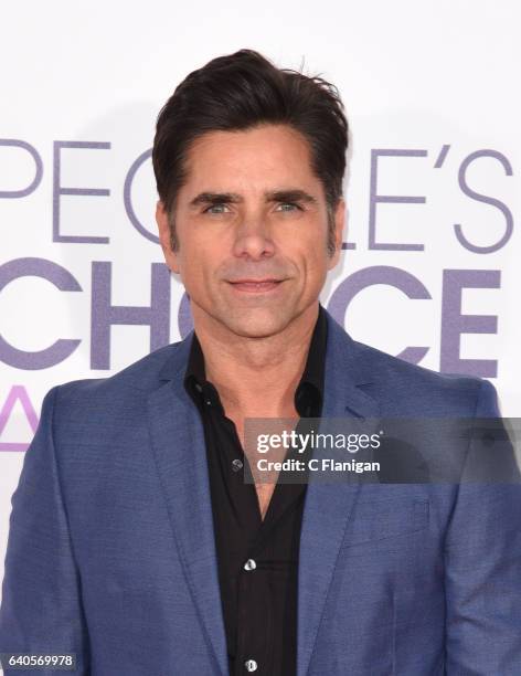 Actor John Stamos attends the People's Choice Awards 2017 at Microsoft Theater on January 18, 2017 in Los Angeles, California.