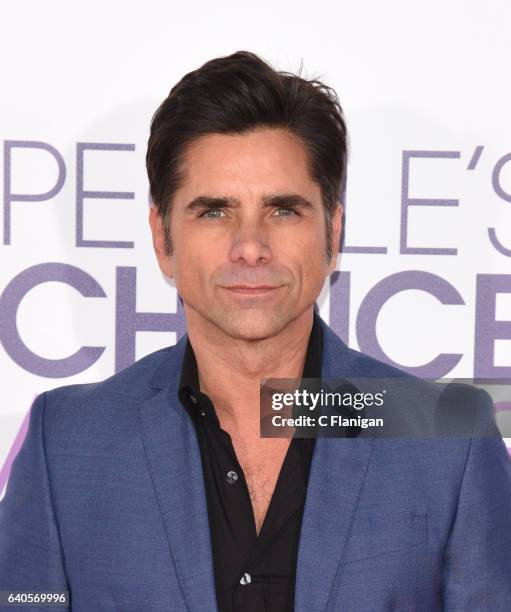 Actor John Stamos attends the People's Choice Awards 2017 at Microsoft Theater on January 18, 2017 in Los Angeles, California.