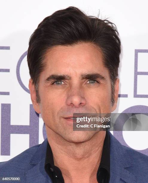 Actor John Stamos attends the People's Choice Awards 2017 at Microsoft Theater on January 18, 2017 in Los Angeles, California.