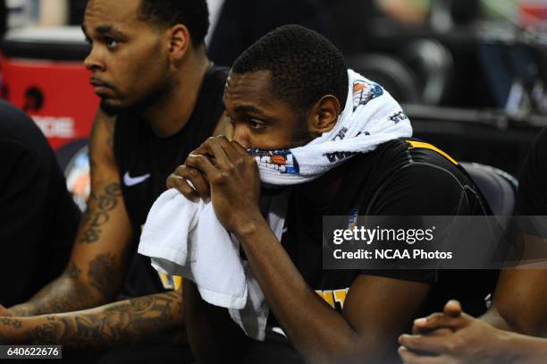 Virginia Commonwealth University team members show their displeasure with their loss against Butler University during the 2011 NCAA Photos via Getty...