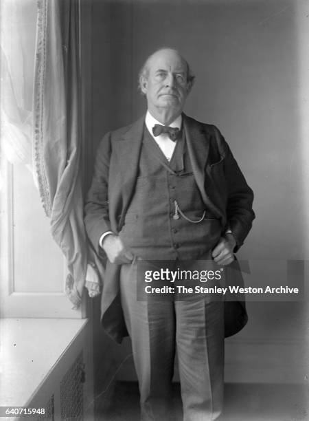 Portrait of William Jennings Bryan, American lawyer and political leader, famous for his defense fundamentalism in the Scopes-Monkey trial, circa...