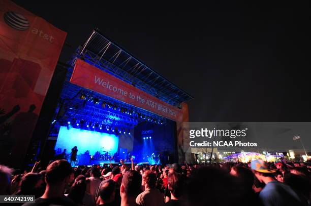 The AT&T Block Party held at White River State Park in Indianapolis, IN.Photo: Josh Duplechian/NCAA Photos via Getty Images