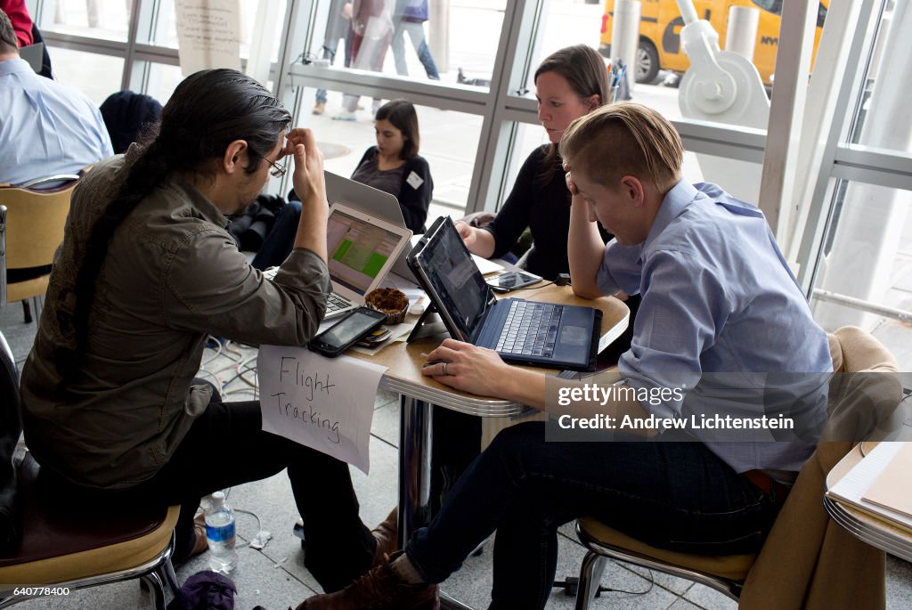 Volunteer immigration lawyers at JFK airport