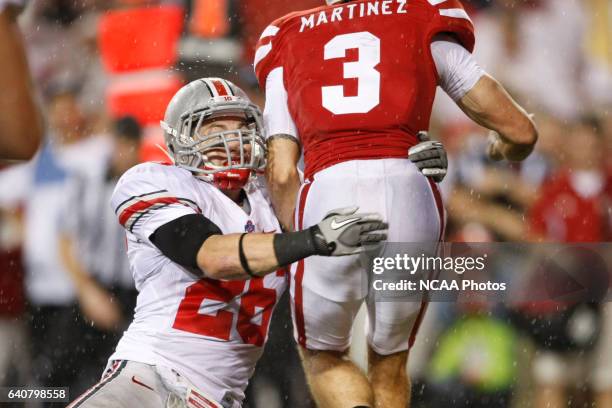 Ohio State University takes on the University of Nebraska at Memorial Stadium in Lincoln, NE. Jamie Schwaberow/NCAA Photos via Getty Images