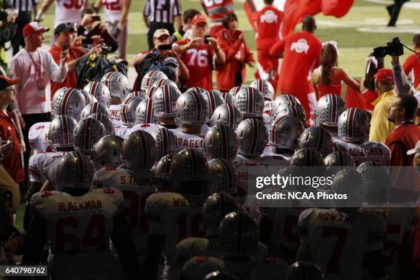 Ohio State University takes on the University of Nebraska at Memorial Stadium in Lincoln, NE. Jamie Schwaberow/NCAA Photos via Getty Images