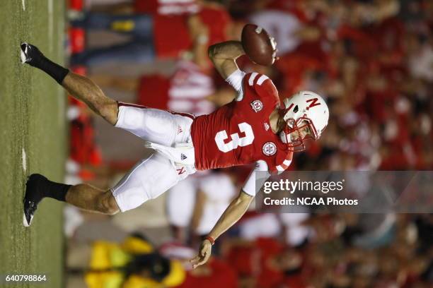 Ohio State University takes on the University of Nebraska at Memorial Stadium in Lincoln, NE. Jamie Schwaberow/NCAA Photos via Getty Images