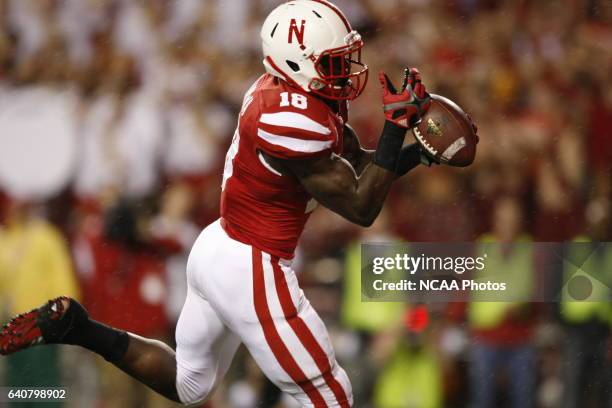 Ohio State University takes on the University of Nebraska at Memorial Stadium in Lincoln, NE. Jamie Schwaberow/NCAA Photos via Getty Images