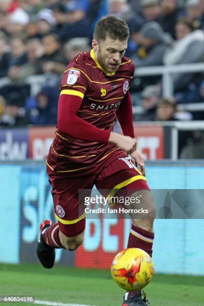Jamie Mackie of QPR during the Sky Bet Championship match between Newcastle United and Queens Park Rangers at St James' Park on February 1, 2017 in...